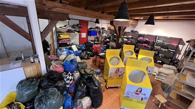 2.8 Tons of Material Aid Donated in April