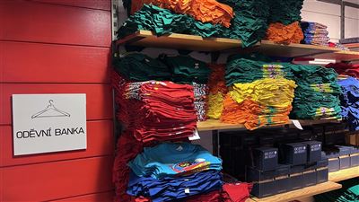 Clothing Bank Donated 40 Tons of Clothing Over the Year