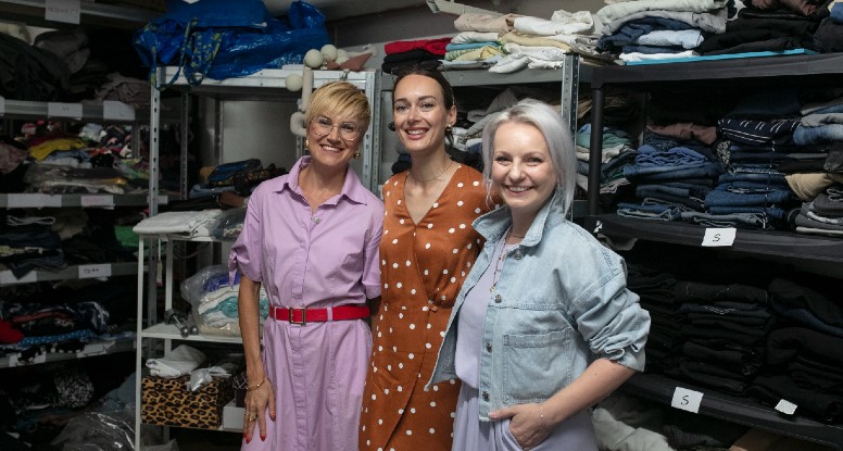 Join the autumn clothing collection for the Clothing Bank